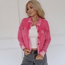 S-M Cali Cropped Waffle Raw Hem Shacket