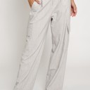  Heather Woven Cargo Trousers