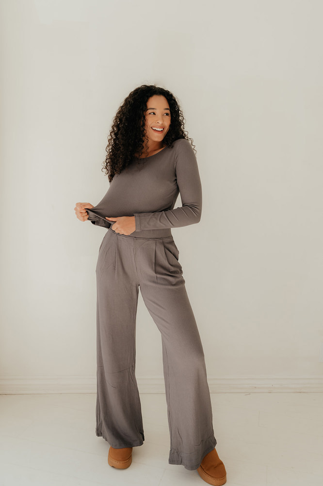 Amari Wide Leg Pant Set