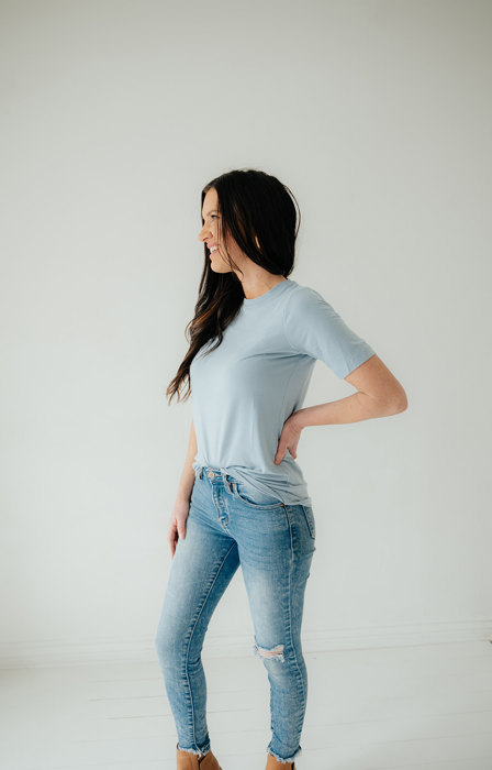 Zenana Becca  Basic Tee