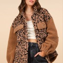  Tommy Fuzzy Leopard Jacket