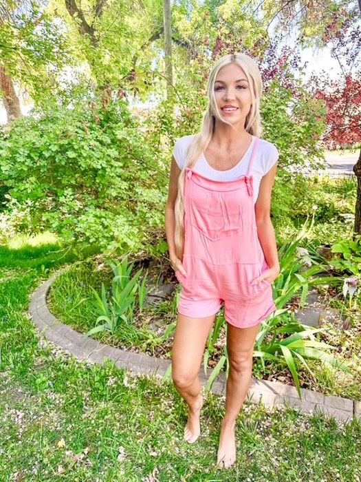 Chloe Tie Knot Romper