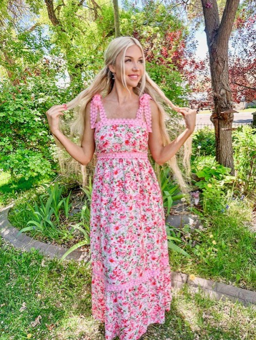 Cali Floral Maxi Dress