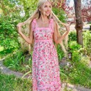  Cali Floral Maxi Dress