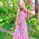  Cali Floral Maxi Dress