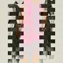  Plus Size 1920s Flapper Dress – Burgundy Sequin Beaded Fringe Cocktail Party Dress