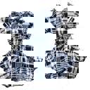  Toddler Girls’ Black and White Plaid Dress – Open Back Twirl Dress