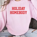  DaniEmCo HOLIDAY HOMEBODY Sweatshirt | Cozy Winter Fleece Crewneck