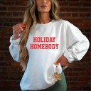  DaniEmCo HOLIDAY HOMEBODY Sweatshirt | Cozy Winter Fleece Crewneck