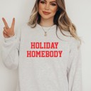  DaniEmCo HOLIDAY HOMEBODY Sweatshirt | Cozy Winter Fleece Crewneck