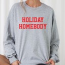  DaniEmCo HOLIDAY HOMEBODY Sweatshirt | Cozy Winter Fleece Crewneck