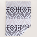 Aztec Gray DaniEmCo LUX BLANKET Collection | Cozy Season Gift | Luxury Soft