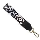 Strap: Aztec Black/White DaniEmCo Quilted Wallet Wristlet | Removable Strap | Credit Card Holder Wallets