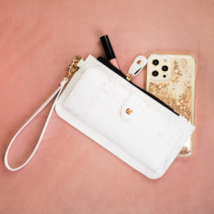 DaniEmCo BELLA WALLET | Grab & Go Wristlet | Vegan Leather | Zipper Boutique Wallets 