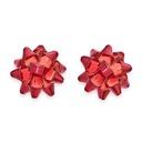 Red DaniEmCo CHRISTMAS Bow Earrings | Holiday Gift | 3 Colors | Fun Gift