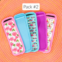 Pack #2 DaniEmCo FREEZER POPPERS 5 Pack | Neoprene Holders | Machine Washable | 5 Style Collection