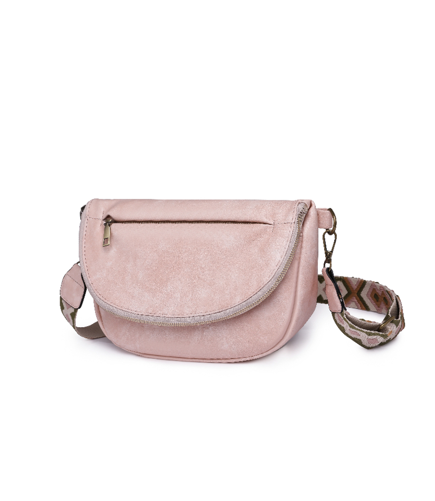 DaniEmCo HARLIE Crossbody Bag | Sling Handbag | Vegan Leather | Pattern Removable Strap