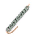 Sage DaniEmCo Chunky Chain Bracelets | Fun Chain Design | Gold Clasp