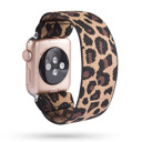 Leopard 38/40/41 DaniEmCo Elastic Apple Watch Bands | Easy Stretch Fit | Comfortable Apple Watch Band