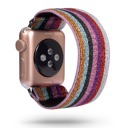 Shimmer Rainbow 38/40/41 DaniEmCo Elastic Apple Watch Bands | Easy Stretch Fit | Comfortable Apple Watch Band