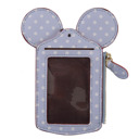 Polka Dot Blue DaniEmCo MAGICAL TRAVELS Lanyard | Ticket Credit Card Holder Wallet