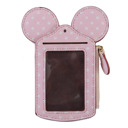 Polka Dot Blush DaniEmCo MAGICAL TRAVELS Lanyard | Ticket Credit Card Holder Wallet