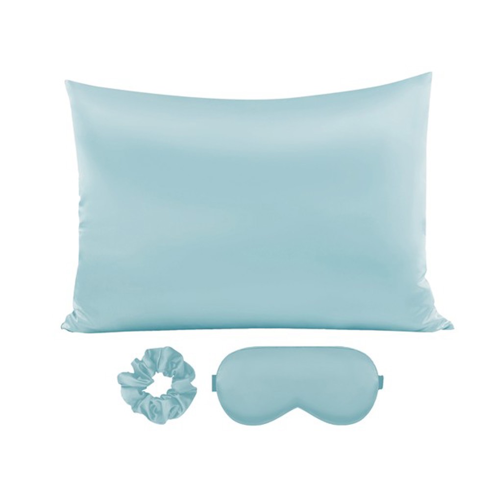 DaniEmCo SATIN PILLOWCASE GIFT SET | Sleep Mask | Scrunchie | Gifts