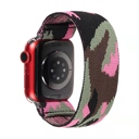 Pink Camo 38/40/41 DaniEmCo Elastic Apple Watch Bands | Easy Stretch Fit | Comfortable Apple Watch Band