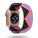 Zig Zag Purple 38/40/41 DaniEmCo Elastic Apple Watch Bands | Easy Stretch Fit | Comfortable Apple Watch Band