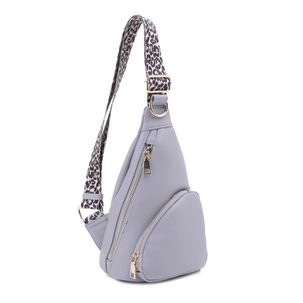 DaniEmCo REMY SLING | Animal Leopard Strap | Travel Crossbody Bag