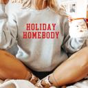  DaniEmCo HOLIDAY HOMEBODY Sweatshirt | Cozy Winter Fleece Crewneck