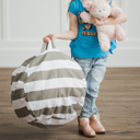  DaniEmCo Kids STUFFED ANIMAL ORGANIZER BAG | Bean Bag