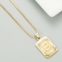 B DaniEmCo Talia Gold Necklace | Personalized Initial Letter Necklace | Gift for Her