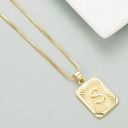 S DaniEmCo Talia Gold Necklace | Personalized Initial Letter Necklace | Gift for Her