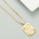 T DaniEmCo Talia Gold Necklace | Personalized Initial Letter Necklace | Gift for Her