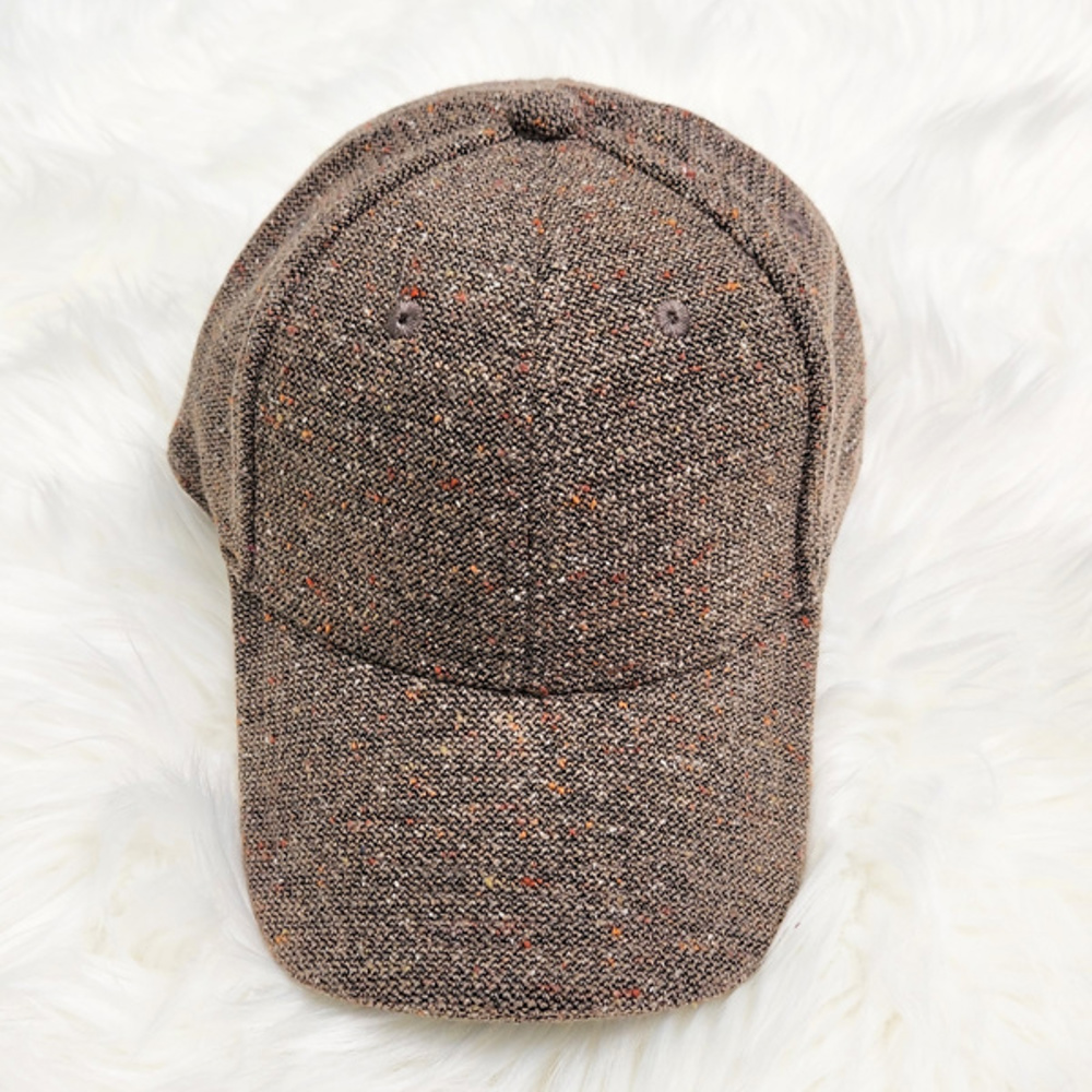 DaniEmCo BREEZY TWEED BALL CAP | Fall Fashion | Autumn Hat