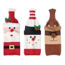  DaniEmCo 3 Pack Christmas Wine Bottle Covers | Neighbor & Friend Gifts | Teacher Gift