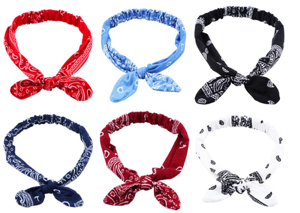 DaniEmCo BANDANA Hair Headbands | 2 Pack | Twist & Bow Collection | Boutique Headband Style