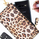 Leopard DaniEmCo BELLA WALLET | Grab & Go Wristlet | Vegan Leather | Zipper Boutique Wallets 