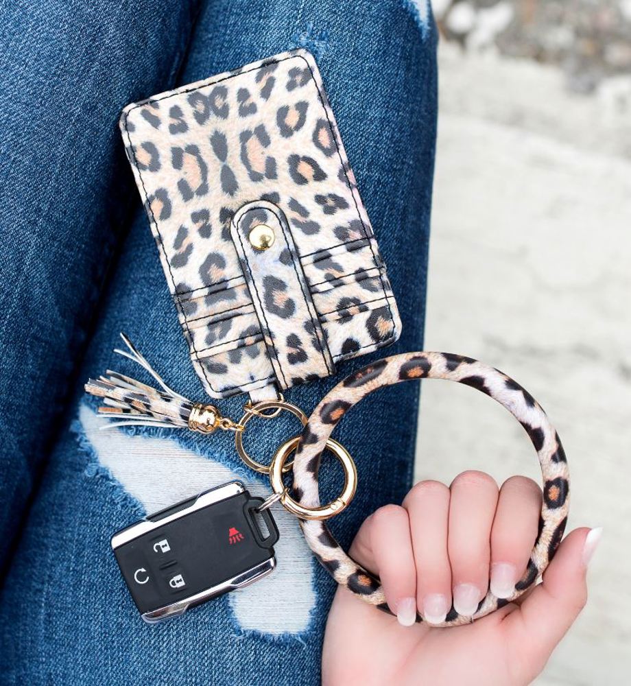 DaniEmCo COMBO KEY RING BANGLE with Wallet | Grab-N-Go Design