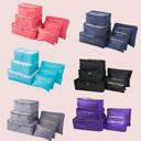  DaniEmCo 6PC TRAVEL LUGGAGE ORGANIZER BAGS | Travel Bag Set | Easy Storage Bags