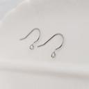 Silver Plated Team Spirit Football Earrings