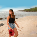Red Sol Flyer Frisbee
