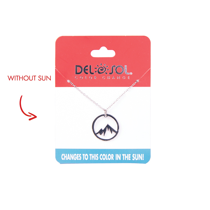 Mountain Ring Pendant Necklace