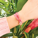  Pink Flower Bracelet