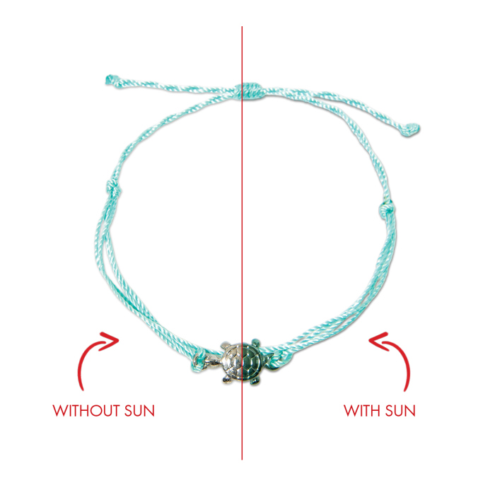 Turq Turtle Bracelet