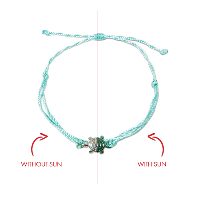 Turq Turtle Bracelet