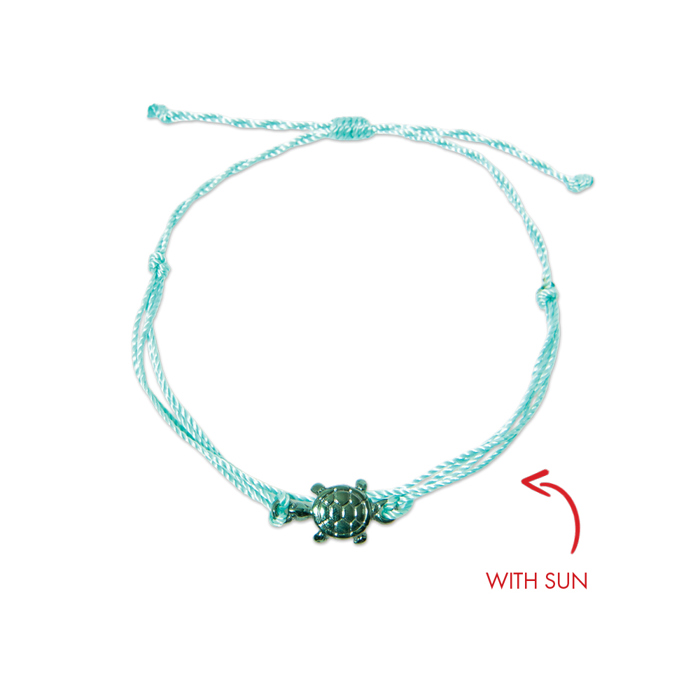 Turq Turtle Bracelet