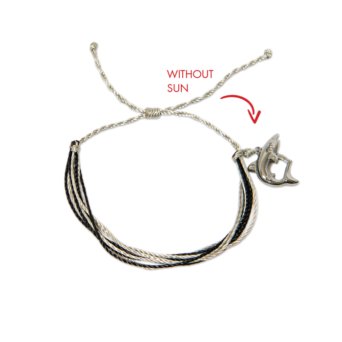 Black Gray Shark Bracelet