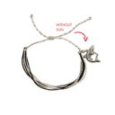  Black Gray Shark Bracelet